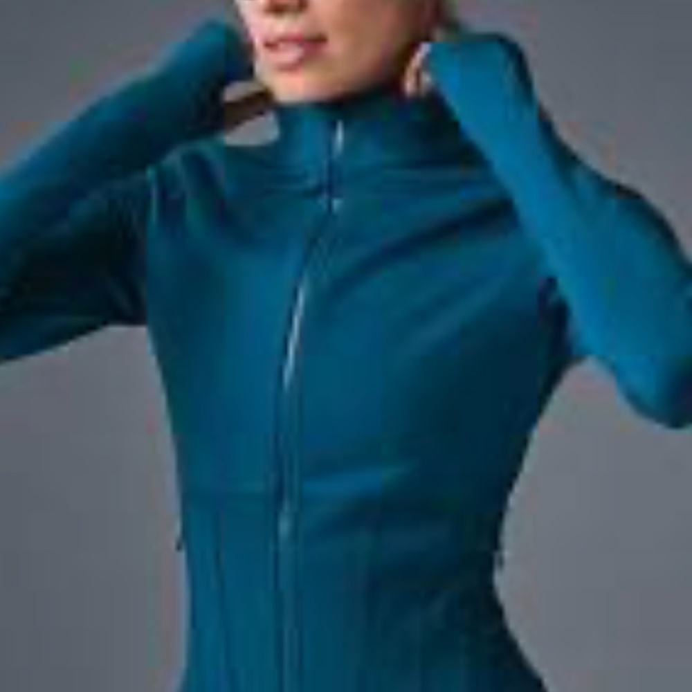 ALO Yoga eclipse blue corset jacket